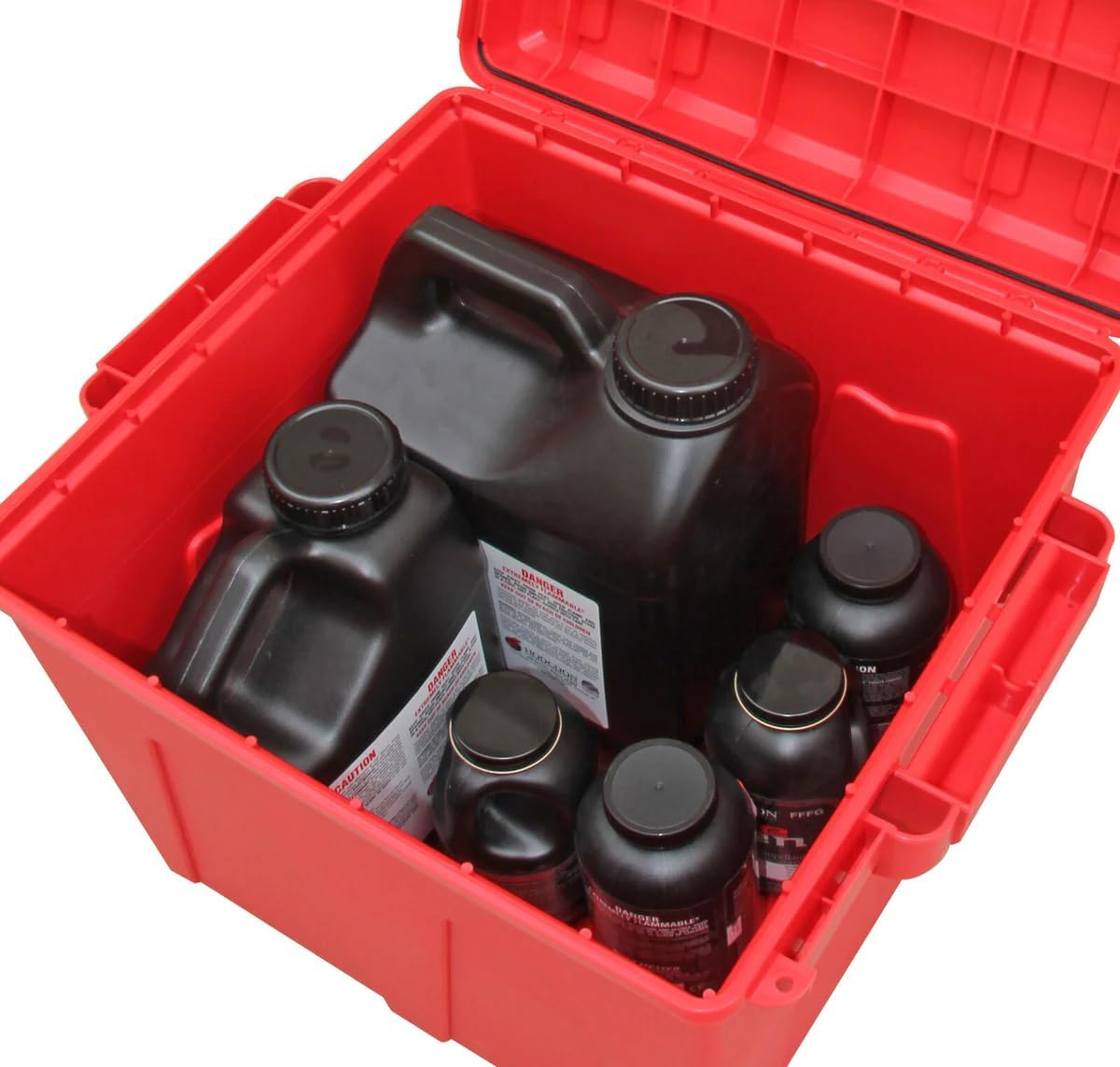 MTM PK12 Reloading Powder Storage Container, Powder Keg, USA Made, Red