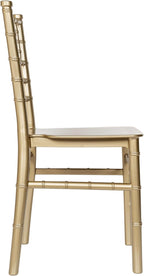 Flash Furniture Hercules Series Children's Resin Event Chair, Commercial/Residential All Occasion Chair, 330 lb. Static Weight Capacity, Gold