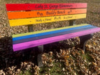 Buddy Bench with Recycled Plastic Frames (Any Color)