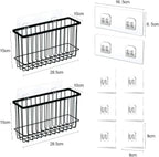 Over the Cabinet Door Organizer 2 Pack, Self Adhesive cabinet door organizer Pantry Door Organizer, Inside Cabinet Storage, Cutting Board Organizer Wall Mounted, Home Organization
