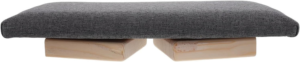 Foldable Wooden Prayer Bench Stool with Knee Protection and Multi Functional Use for Yoga and Outdoor Use, Portable Meditation Bench for Comfortable Seated Posture