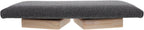 SEWACC Foldable Wooden Prayer Kneeler Bench Stool for Zen Practices and Outdoor Use, Portable Meditation Sitting Bench with Cloth Cushion for Comfortable Kneeling