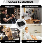 Barber Clippers Tray Station Hair Trimmer Holder Multifunctional Razors Case Stylist Hairdressing Combs Clips Scissors Holder(12.87" X 8.9")