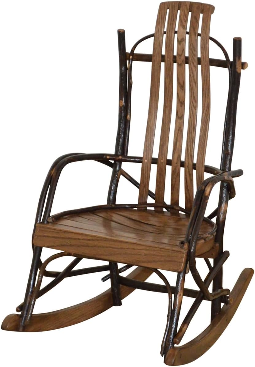 Timberlux Hickory Child's Rocker, Walnut Finish