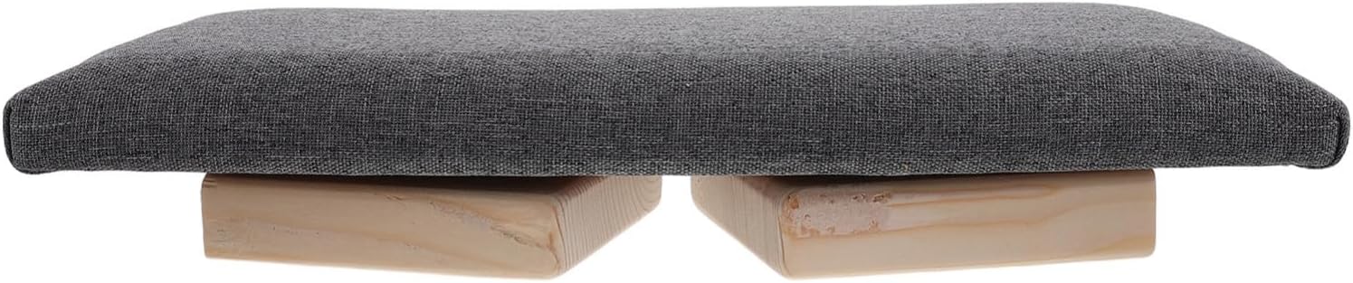 Beaupretty Bench Prayer with Foldable Knee Meditation Wooden Protection Portable Design Comfortable Kneeler Stool and for Yoga and Outdoor Use