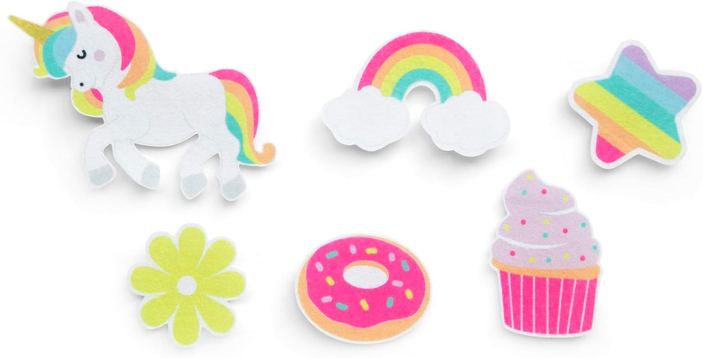 Delta Children Personalized Mix & Match Cozee Kids Chair with Interchangeable Patches, Rainbow