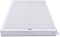 Amazon Basics Smart Box Spring Bed Base, 5-Inch Low Profile Height Mattress Foundation, Sturdy Durable Steel Support, Tool-Free Easy Assembly, Queen, 79" x 59.5" x 5", White