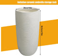 Indoor Large-Capacity Standing Umbrellas Bucket Commercial Ceramics Umbrella Holder Heavy Duty Modern Indoor Entryway Umbrellas Organizer