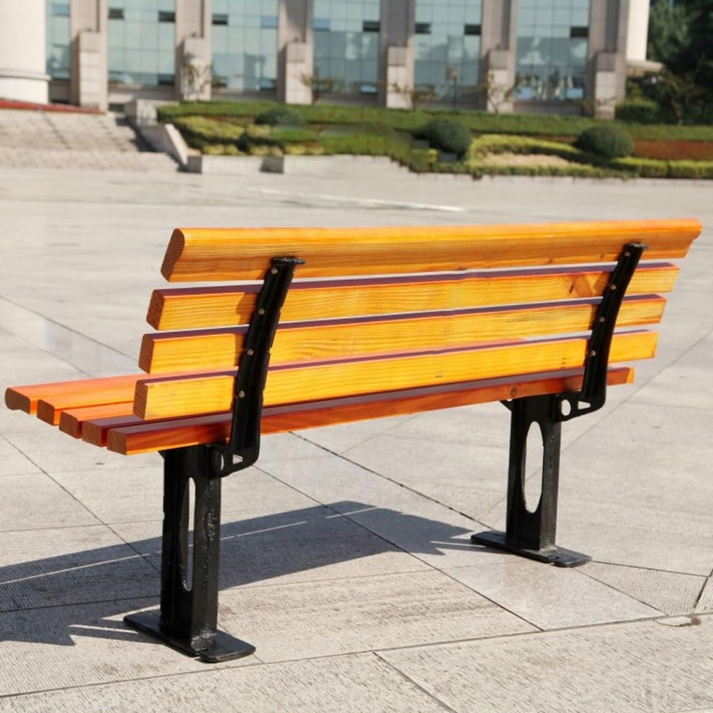 Patio Benches for Outdoors Creative Seat Double Backrest Bench Community Square Outdoor Leisure Chair Garden Benches for Outdoors