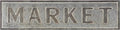 Deco 79 22666 Wall Sign, Black/Gray/White