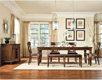 Intercon Kingston Backless Dining Bench with PU Seat
