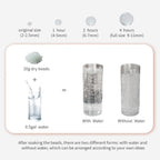 50000 Clear Water Gel Beads for Vase Filler | Vase Filler, Wedding Centerpieces, Christmas Decoration, Floating Candles, Floral Decorations, Floating Beads