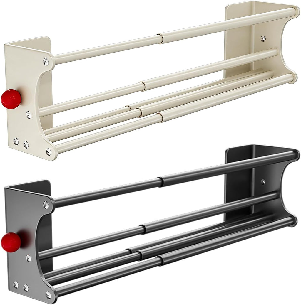 PVC Foldable Shoe Shelf with 2 Tiers Mounting Option Holds Multiple Pairs Ergonomic Wall Mounted Shoe Rack PVC Shelf