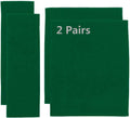 2 Set Replacement Cover Canvas for Directors Chair, 20cm X 52cm + 52cm X 42cm, Green