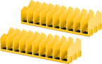 2 Pack Pliers Organizer Rack, 10 Slots Pliers Cutters Organizer Rack Plastic Tool Organizers Space Saving Tool Drawer Toolbox Organizers for Tools Box Storage(COLOR:yellow)