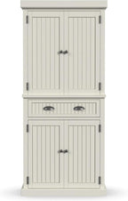 Homestyles Nantucket Pantry, 30", Off White