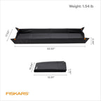 Fiskars Large Repotting Mat for Indoor Garden Transplanting and Soil Mess Control, Foldable and Water Resistant, 32.5" x 17.5"