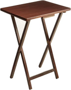 Folding Tray Table, 19 inches x 14.5 inches x 26 inches, Indoor, 1 piece