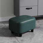 Entry Shoe Bench with upholstered seat, Shoe Bench for Elderly and Kids, for Living Room, Hallway, Bedroom(Dark Green)