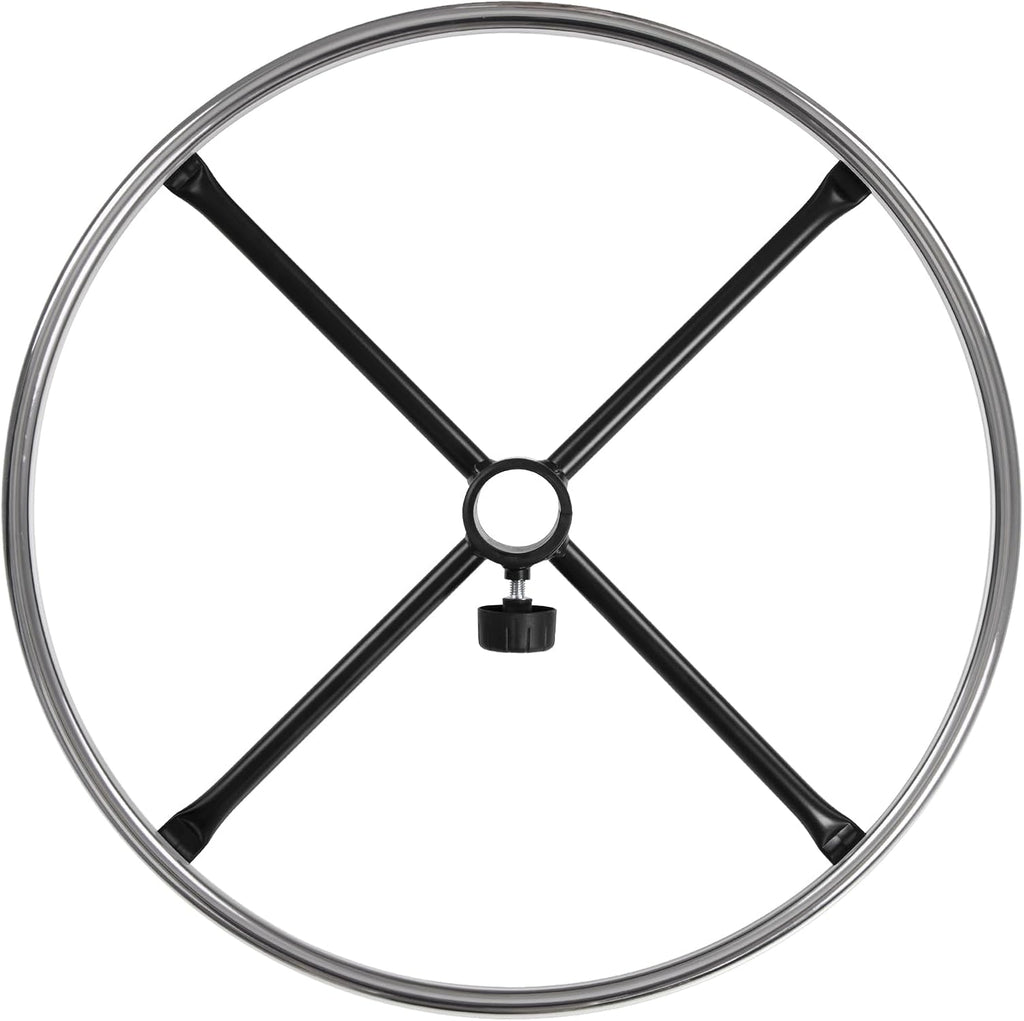 BOLISS Enlarged Office Drafting Chair Foot Ring, for Home and Office Chairs, 250lb Weight Capacity - Plated