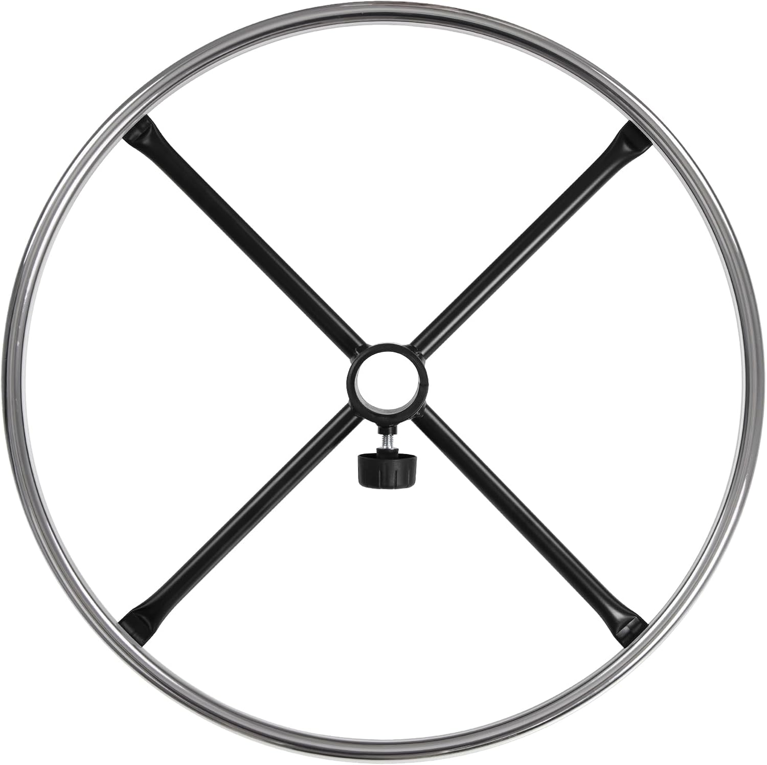 BOLISS Enlarged Office Drafting Chair Foot Ring, for Home and Office Chairs, 250lb Weight Capacity - Plated