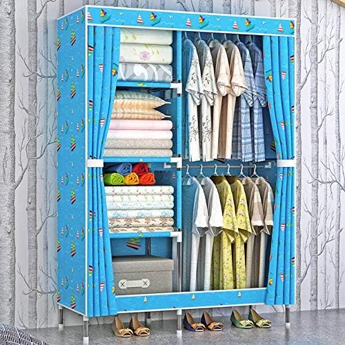 Fashion Oxford Cloth Cabinet Simple Combination Wardrobe Dormitory Bedroom Convenient Storage Home Furniture