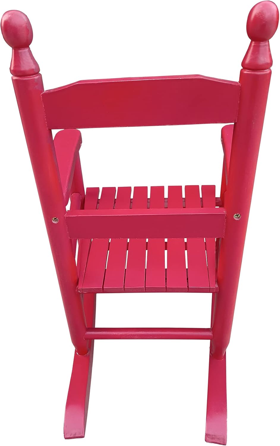 Kids Rocking Chair, Toddler Rocking Chair, Children’s Rocking Chair Porch Rocker Chair with Classic Rocker and Hardwood Construction, for Nursery, Indoor, Outdoor, Living Rooms, Bedrooms (Red)