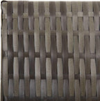 Poly Rattan Room Divider 6 Panels Gray, Privacy Screen with Powder-Coated Steel Frame, Foldable Partition for Indoor Outdoor Use, Blocks Sunlight