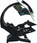 Imperatorworks IW 320 Brand Racing Gaming Chair, Computer Chair for Office and Home; Regular for 3 Screens or Upto 5 Monitors with Vibration massasge