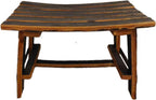 Handcrafted Barrel Stave Bench - Small