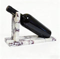 Creative Modern Marble Wine Holder Stand, Single Bottle Wine Rack Storage, Elegant Home Decor, Stylish Tabletop Display for Wine Enthusiast