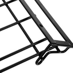 Wall Mounted Boot Rack for 2 Pairs High and Cowboy Boots, Foldable Iron Shoe Holder with Stable Support, Space Saving Shoe Drying Organizer for Entryway or Closet