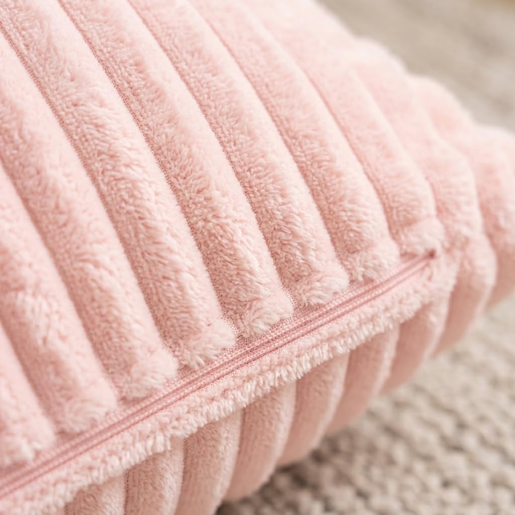 SUMELL Giant Bean Bag Chair - 3-in-1 Convertible Memory Foam Floor Cushion with Washable Corduroy Cover, Large Comfy Beanbag Sofa for Adults and Kids (Pink)