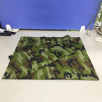 2pcs Chair Canvas Covers Directors Chair Cover Kit Camouflage Replacement Canvas Seat and Back