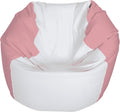 E-SeaRider Round Marine Beanbag (Medium, Multi) (White/Pink)