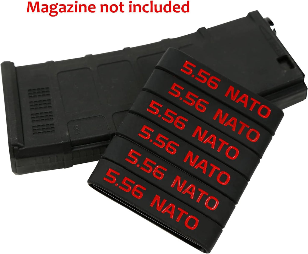 Aolamegs 5.56 Magazine Marking Band 6 Pack