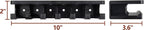 Adoreal Solid ABS Standard A15 Magazines Rack Wall Mount with Storage Shelf, Mag Holder Wall Mount, Wall Magazines Display Fit Gen 1 P- MAG