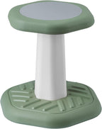 VEVOR Kids Wobble Chair Active Chair with Sponge Cushion, Wobble Stool Improves Focus, Posture and Calm Children, Ideal for Schools and Preschools, Age 3-7, Green