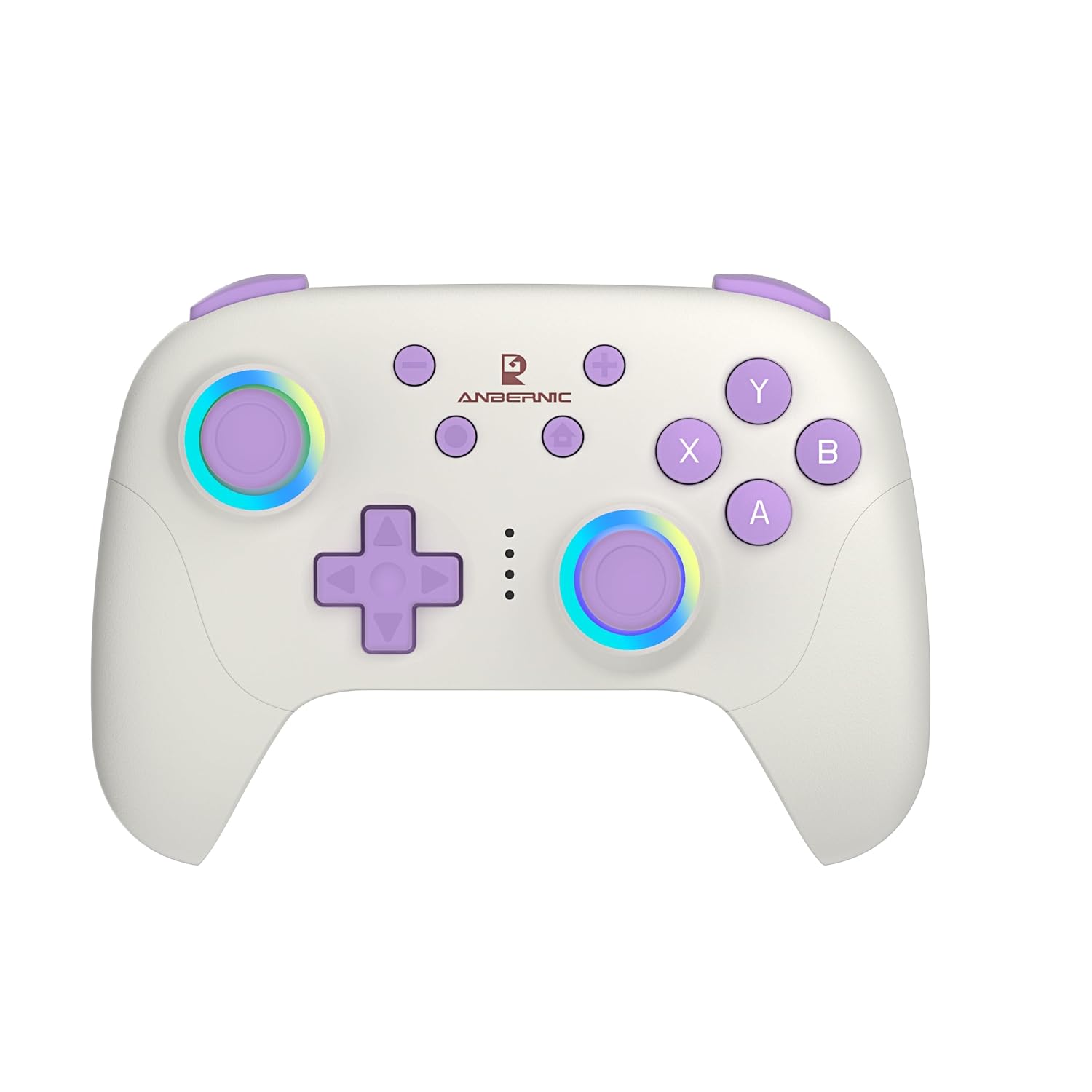 RG P01 Wireless Gaming Controller Compatible with Switch Game Controllers RG P01 2.5G Controller Gamepad for Bluetooth/PC/Steam/iOS/Android/Switch Hall Effect RGB Lights [android,ios,nintendo_switch,windows]
