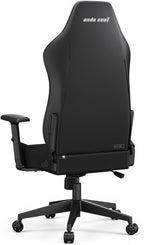 Anda Seat MANA Gaming Chairs for Adults - Ergonomic Black Fabric Game Chairs with Adjustable Armrest, Comfortable Office Chair with Lumbar Support, Heavy Duty Wide Computer Seat for Home & Work