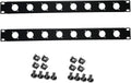 XLR HDMI Audio Rack Mount Panel, 1U D-Series Punched Metal HDMI Rack Mount Connectors for 19" Enclosure Server Computer Equipment Studio (8 Port, 1U)