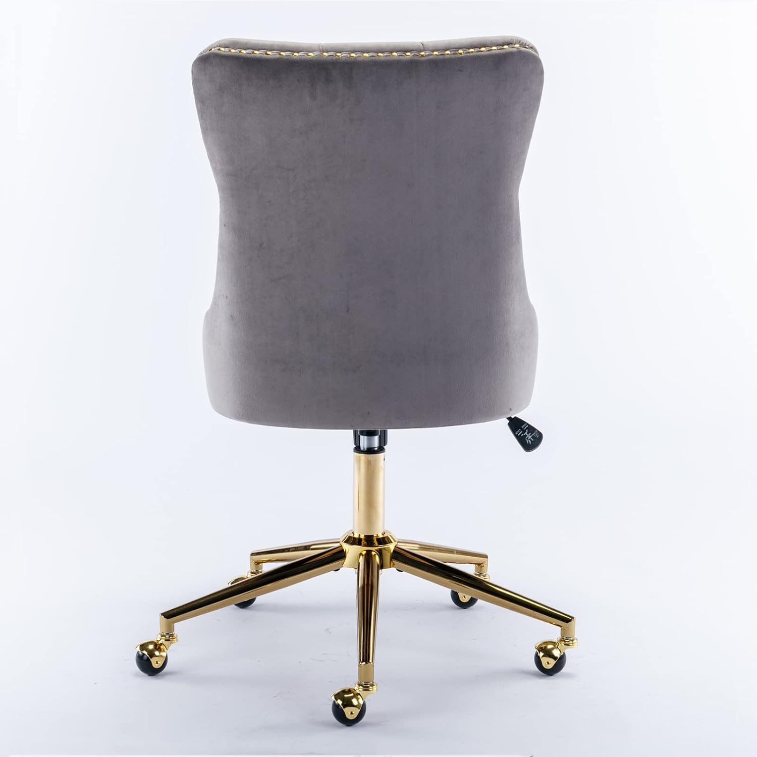 Ergonomic Adjustable Office Chair with Memory Foam Cushion and Lumbar Support for Home and Bedroom,Durable Swivel Desk Chair by TY,Beige