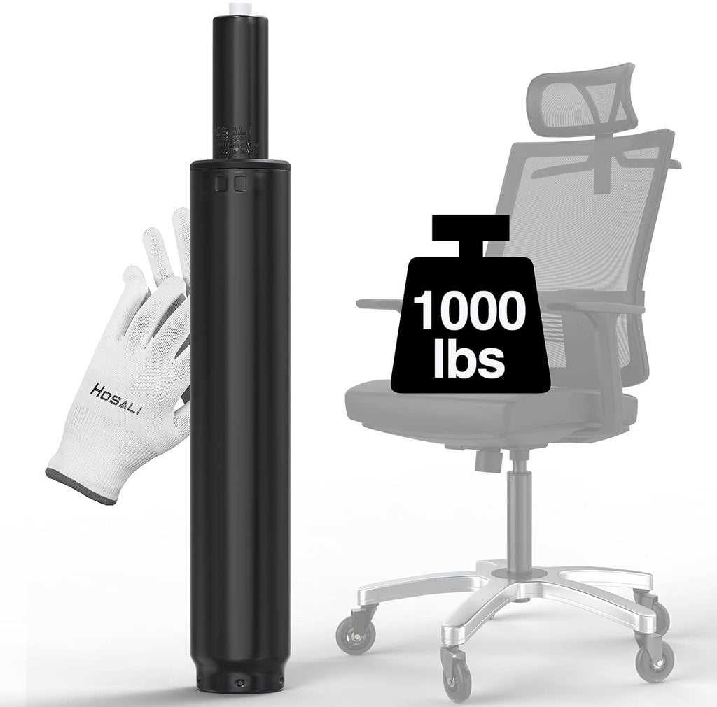HOSALI Office Chair Cylinder Replacement,Heavy-Duty Gas Lift Cylinder Fits Most Chairs,Highest End Class 4 Hydraulic Pneumatic Piston, Universal Size