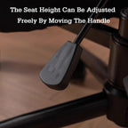 Kneeling Chair with Backrest,Rolling Ergonomic Posture Chair,45-60cm Adjustable Positions,Back Support for Office and Home