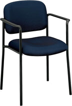 basyx by HON Guest Chair with Arms, Office Furniture, Navy (VL616)