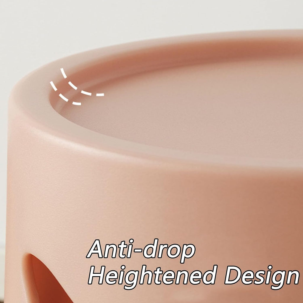 Side Table with Cat Nest Creative End Tables Accent Tables Nightstand Bedside Tables for Home Small Spaces Home Furnishing(Pink)