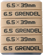 Aolamegs 6.5 Grendel/6.5X39mm Magazine Marking Band 6 Pack