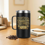 CHICKOR Retirement Gift for Woman Men 2026 + Natural stone Keychain – Every Sip Tastes Like It's Not My Problem Anymore – Funny Retirement Gifts Coworker Teacher Nurse – Travel Mug with Handle 24 oz