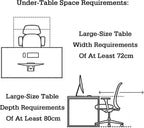 Rolling Cross-Leg Chair,Kneeling Chair with Backrest,Ergonomic Posture with Armrests,45-60cm Adjustable Positions,for Office Home(Size-2)