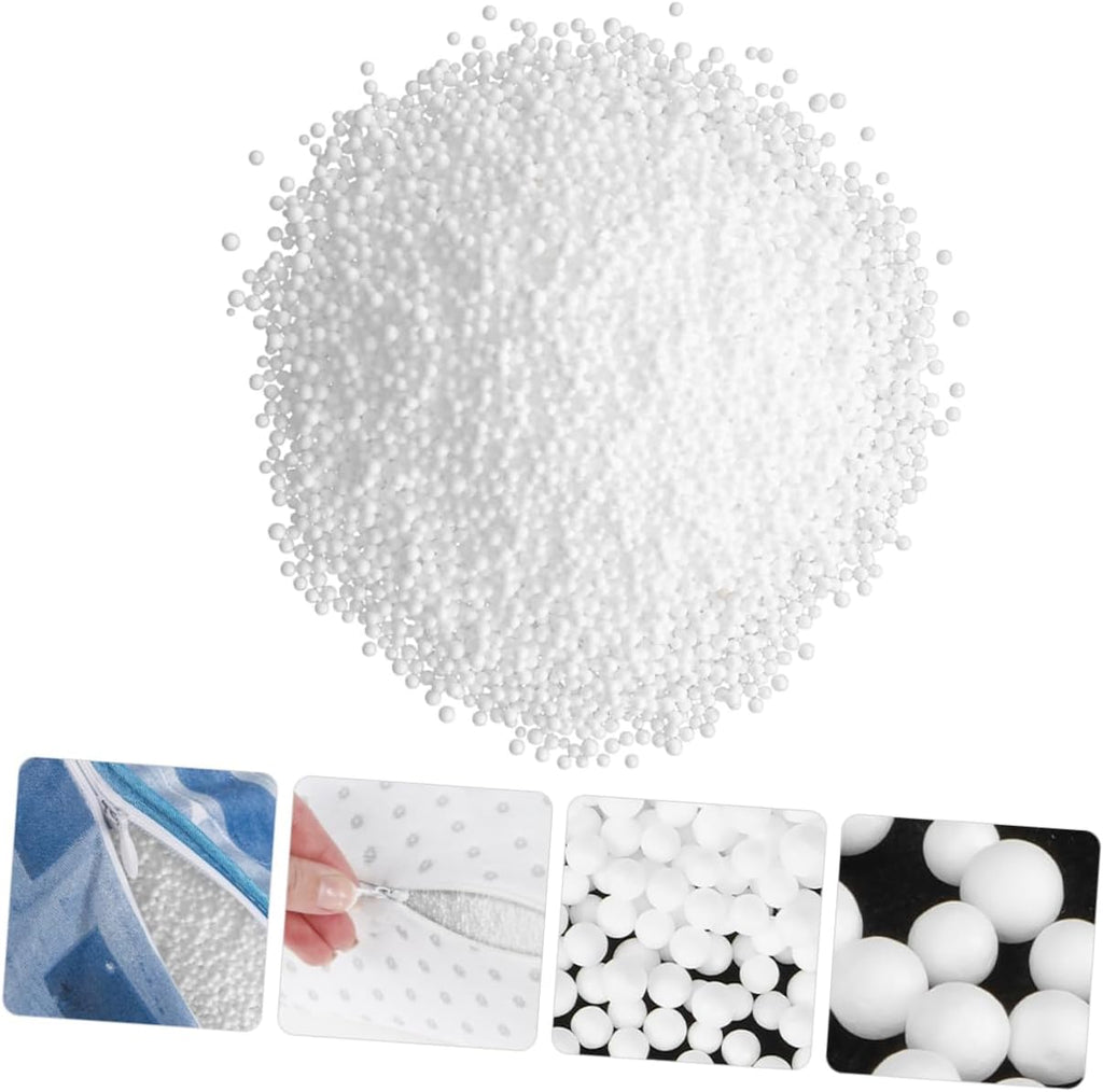 Yardwe 1bag Bean Bag Stuffing Refill Couch Filler Soft Foam Particles for Bean Bag Chairs Odorless Beads
